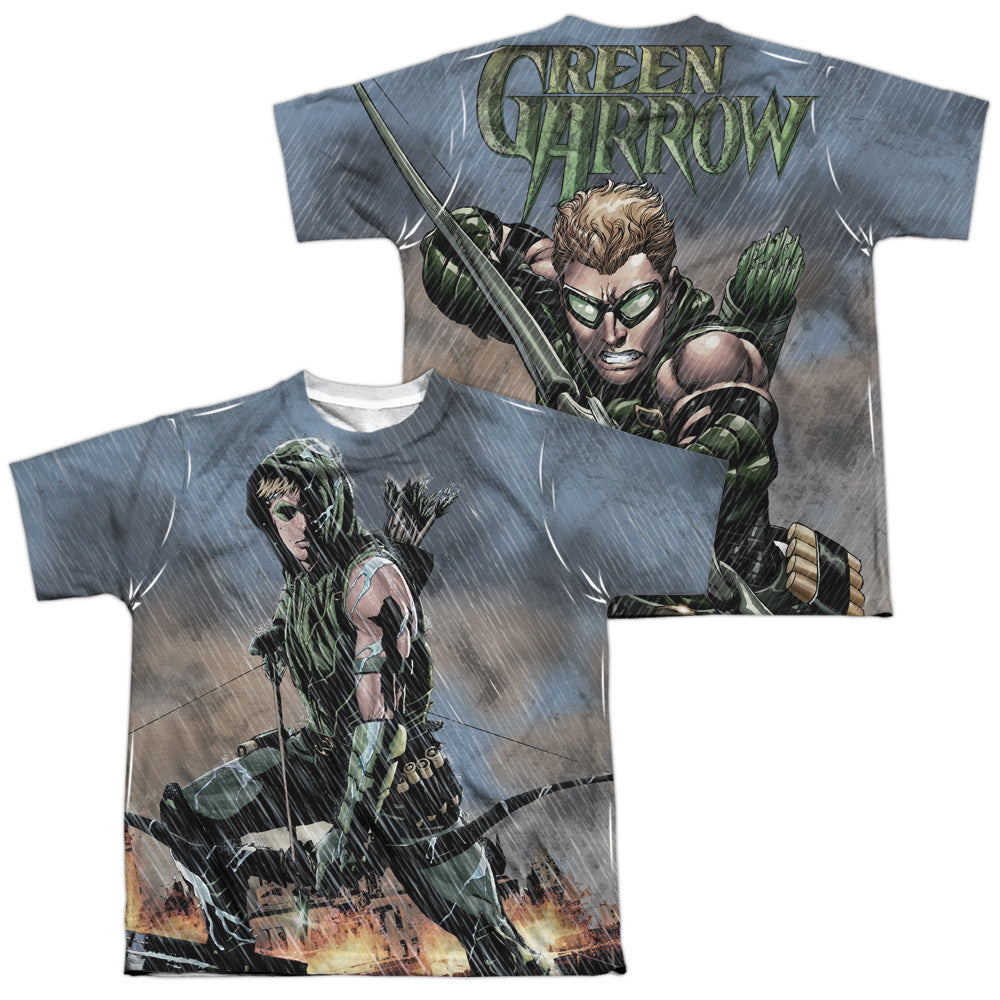JLA - Rain (Front - Back Print) Youth Short Sleeve 100% Poly product image 1