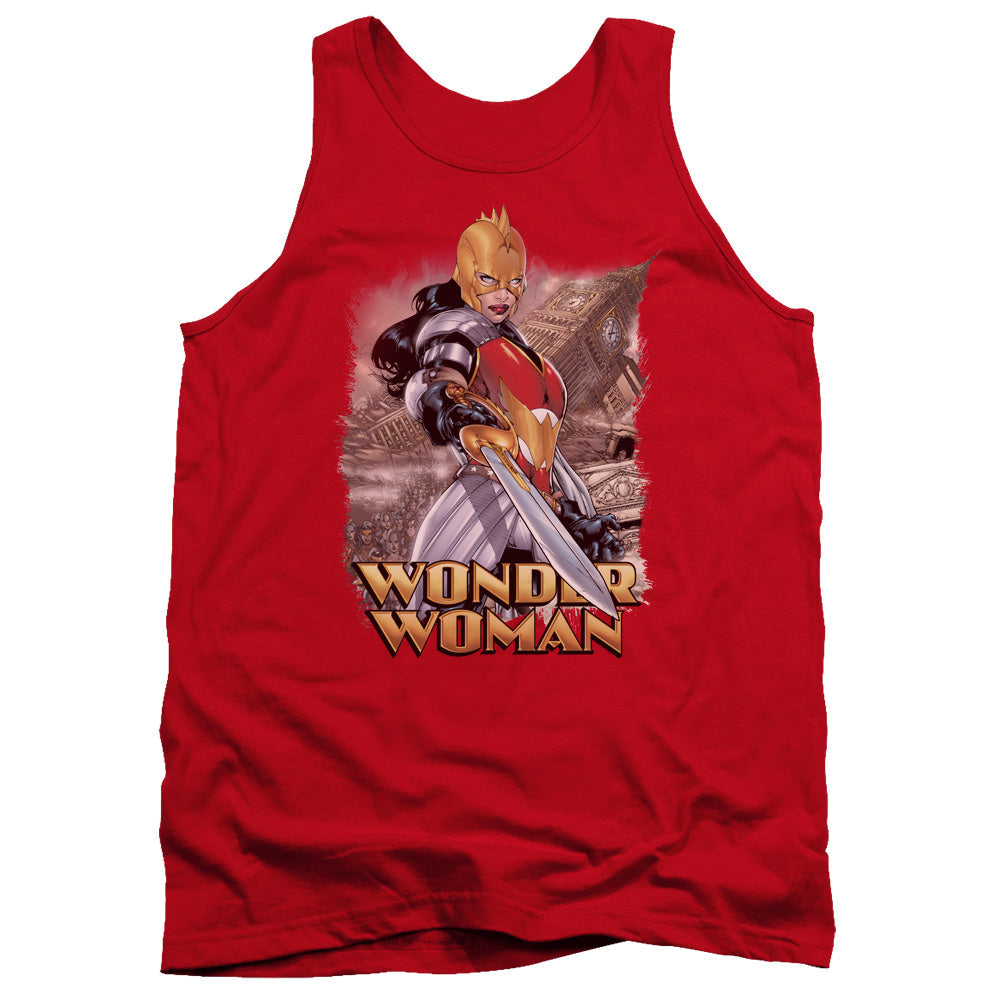JLA - Wonder Woman Adult Tank Top