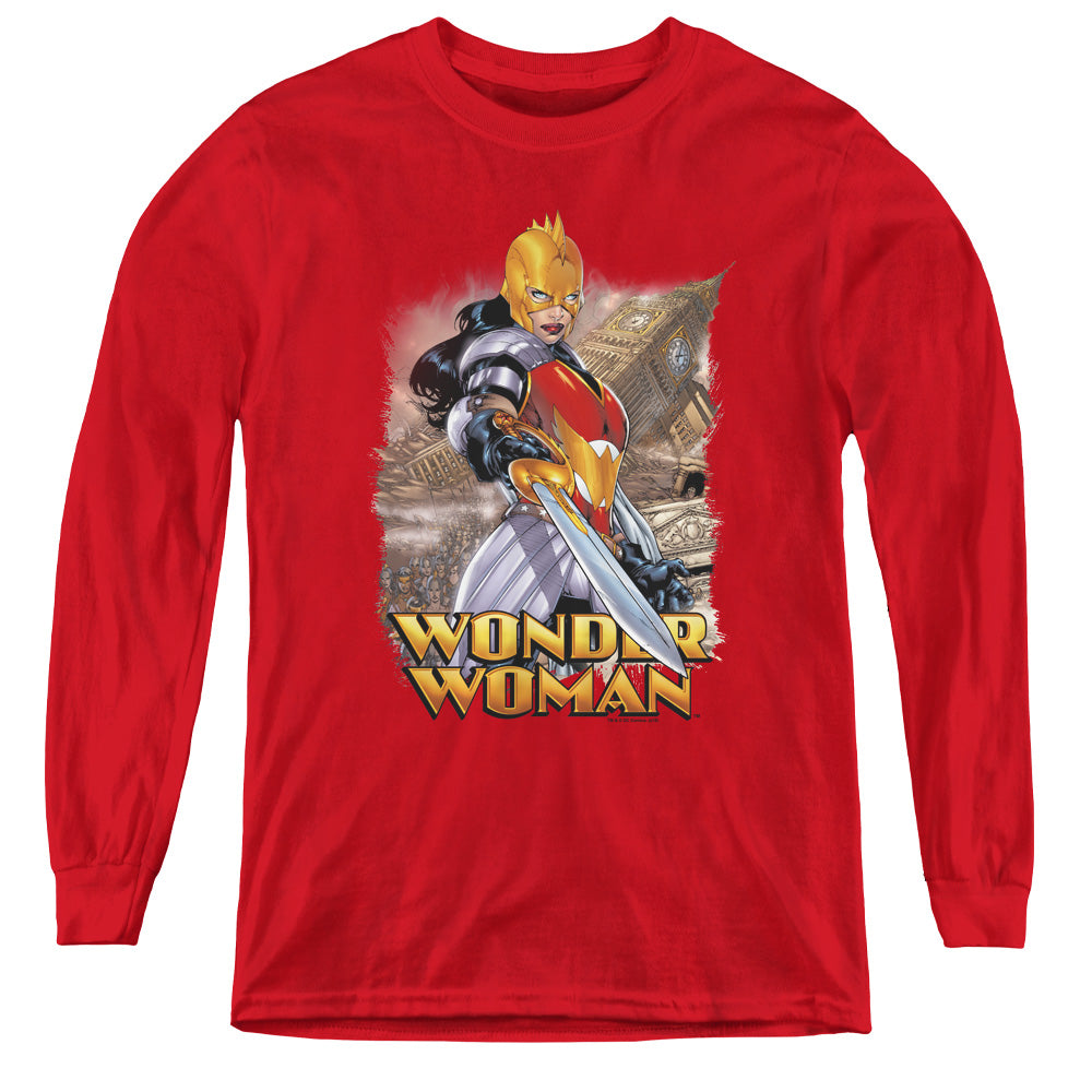 JLA - Wonder Woman L - S Youth product image 1