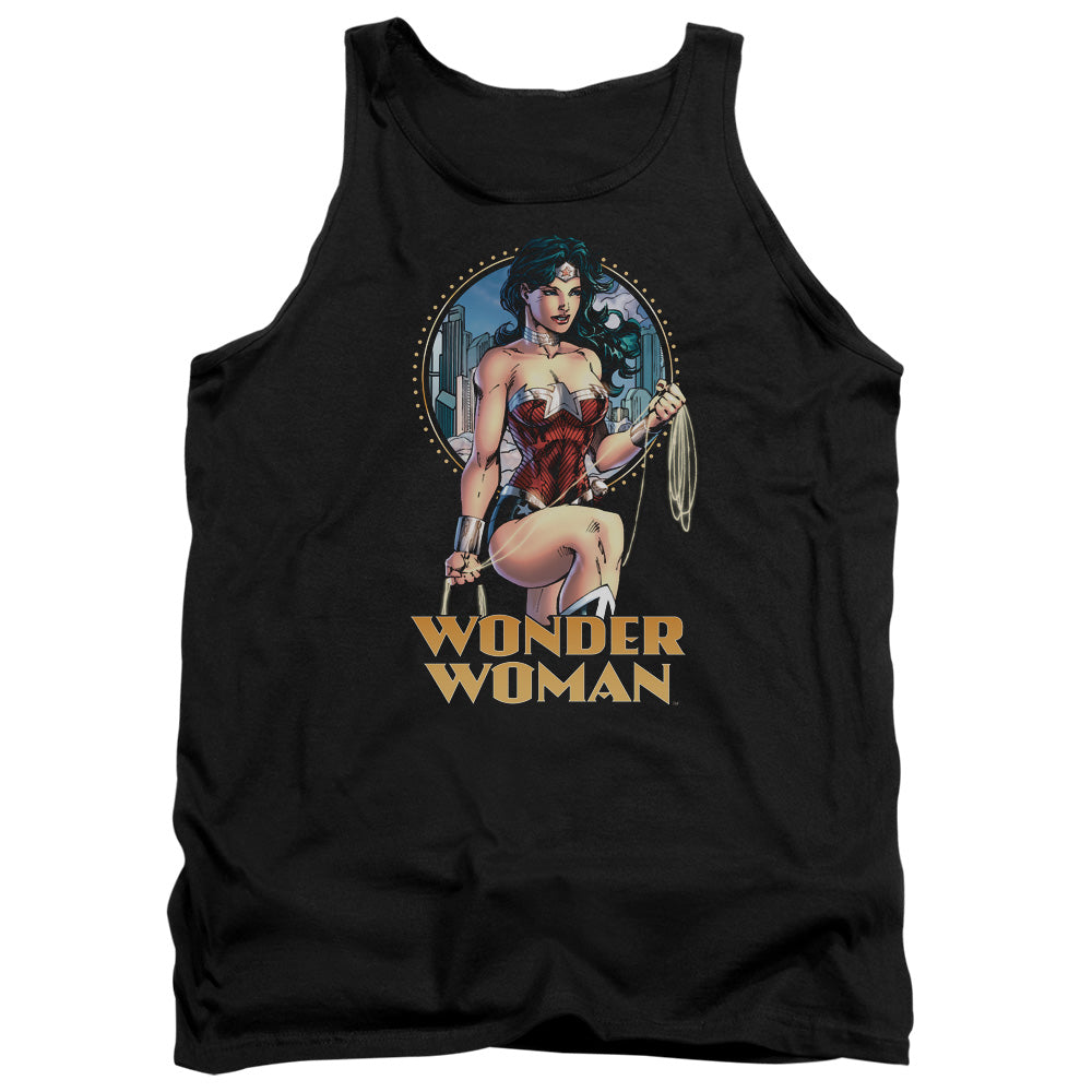 JLA - City Warrior Adult Tank Top