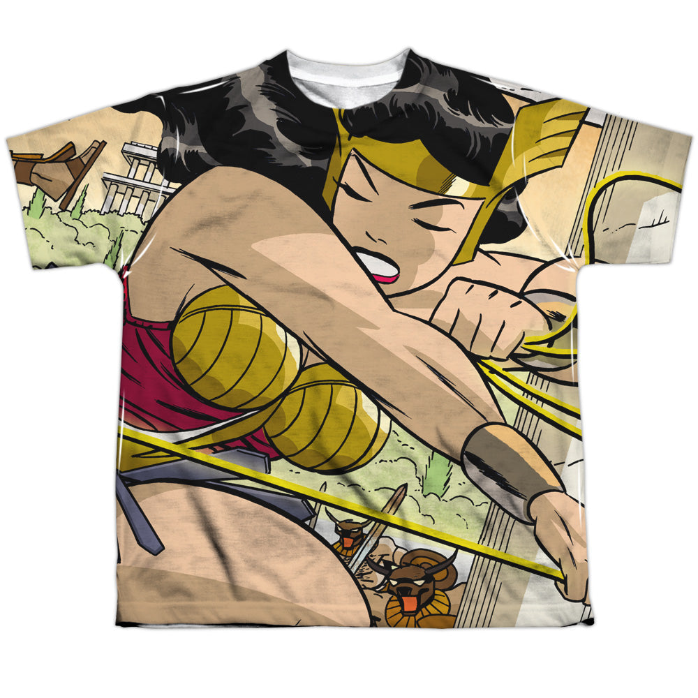 JLA - Minotaur Battle Youth Short Sleeve 100% Poly product image 1