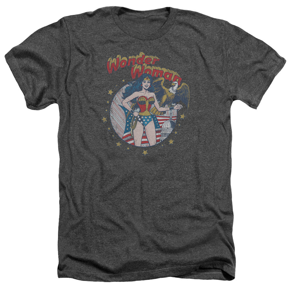 JLA - At Your Service Adult Regular Fit Heather Short Sleeve product image 1
