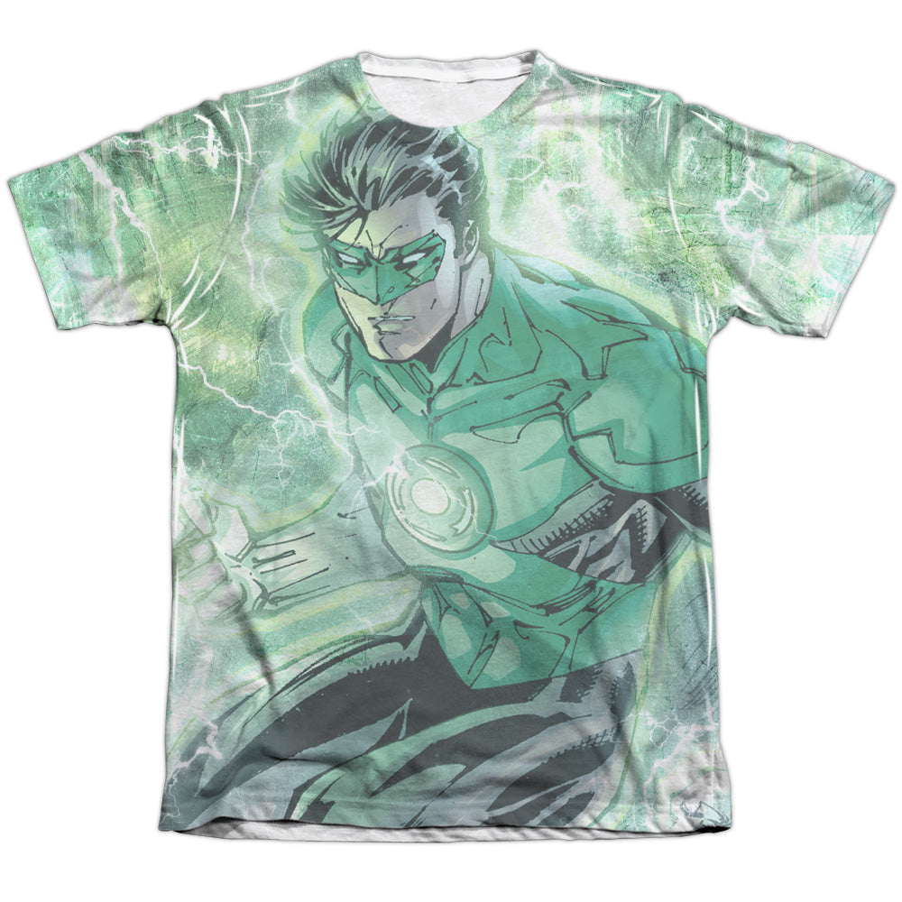 JLA - Green Lightning Adult Regular Fit Short Sleeve 65 product image 1