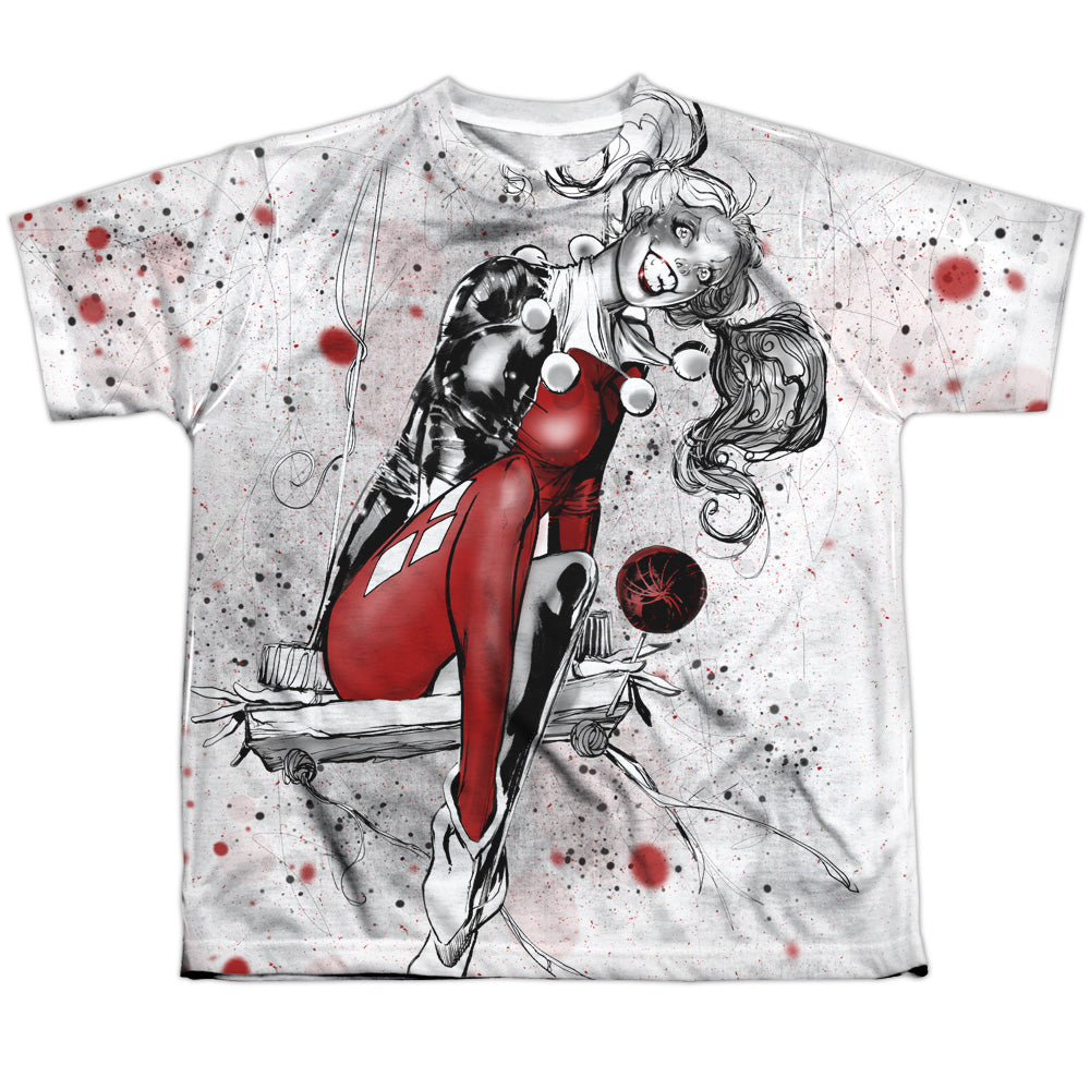 JLA - Harley Sketch Sub Youth Short Sleeve 100% Poly product image 1