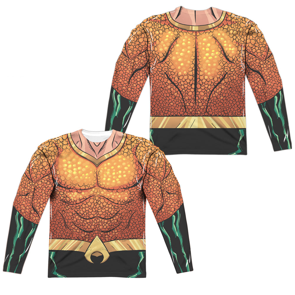 JLA - Aquaman Rebirth Uniform (Front - Back Print) L - S product image 1