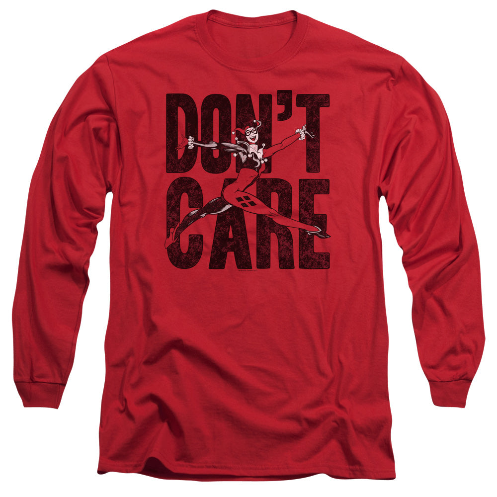JLA - Don’T Care Adult Long Sleeve product image 1