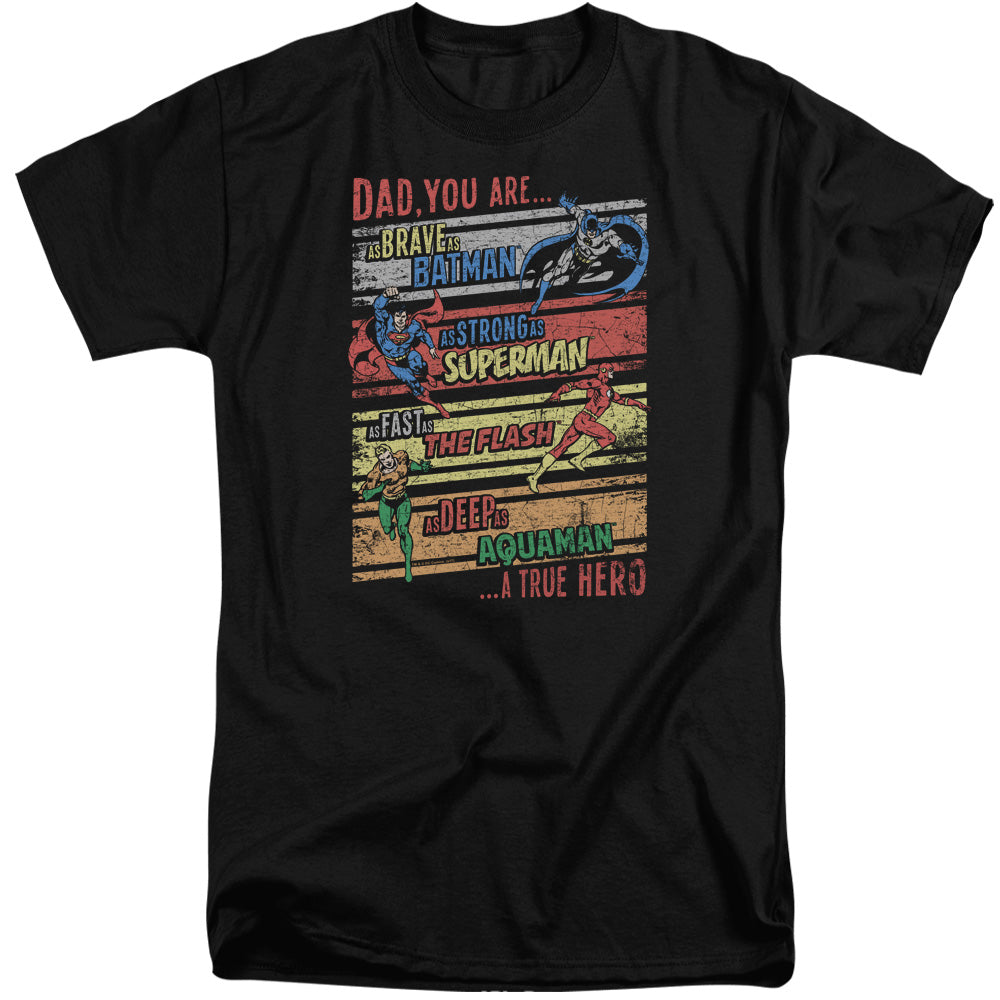 JLA - A True Hero Adult Tall Fit Short Sleeve product image 1