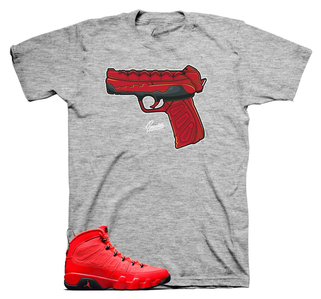 Retro 9 Chile Red Nines Shirt