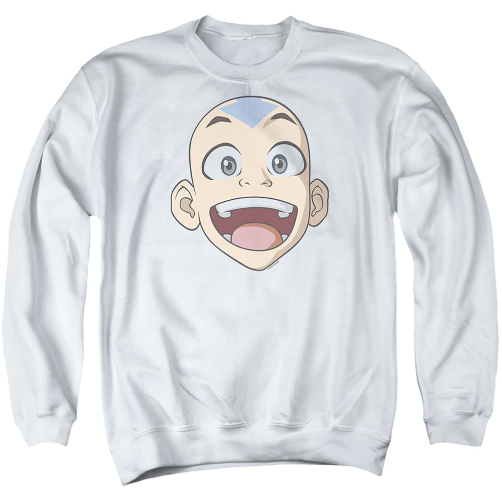 Avatar The Last Airbender - Big Aang Face Adult Crewneck product image 1
