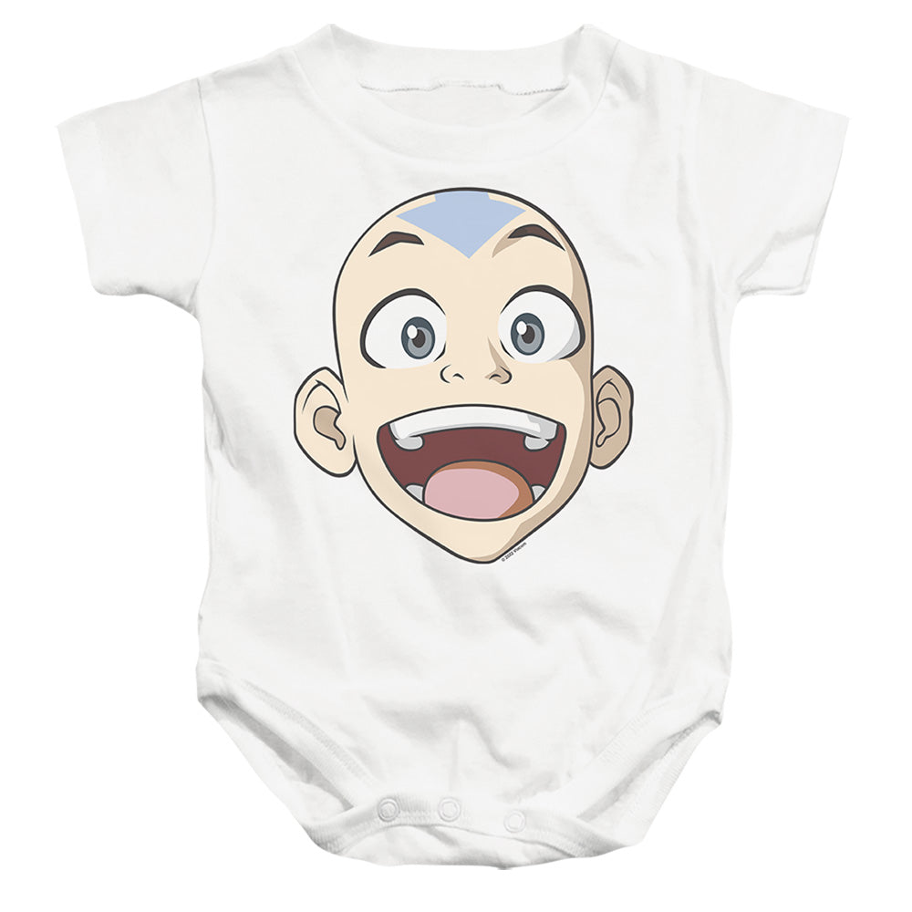 Avatar The Last Airbender - Big Aang Face Infant Snapsuit