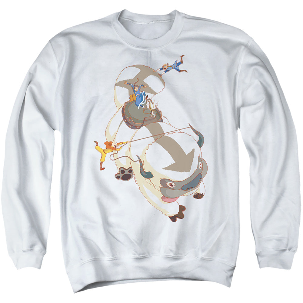 Avatar The Last Airbender - Hang On Appa Adult Crewneck product image 1