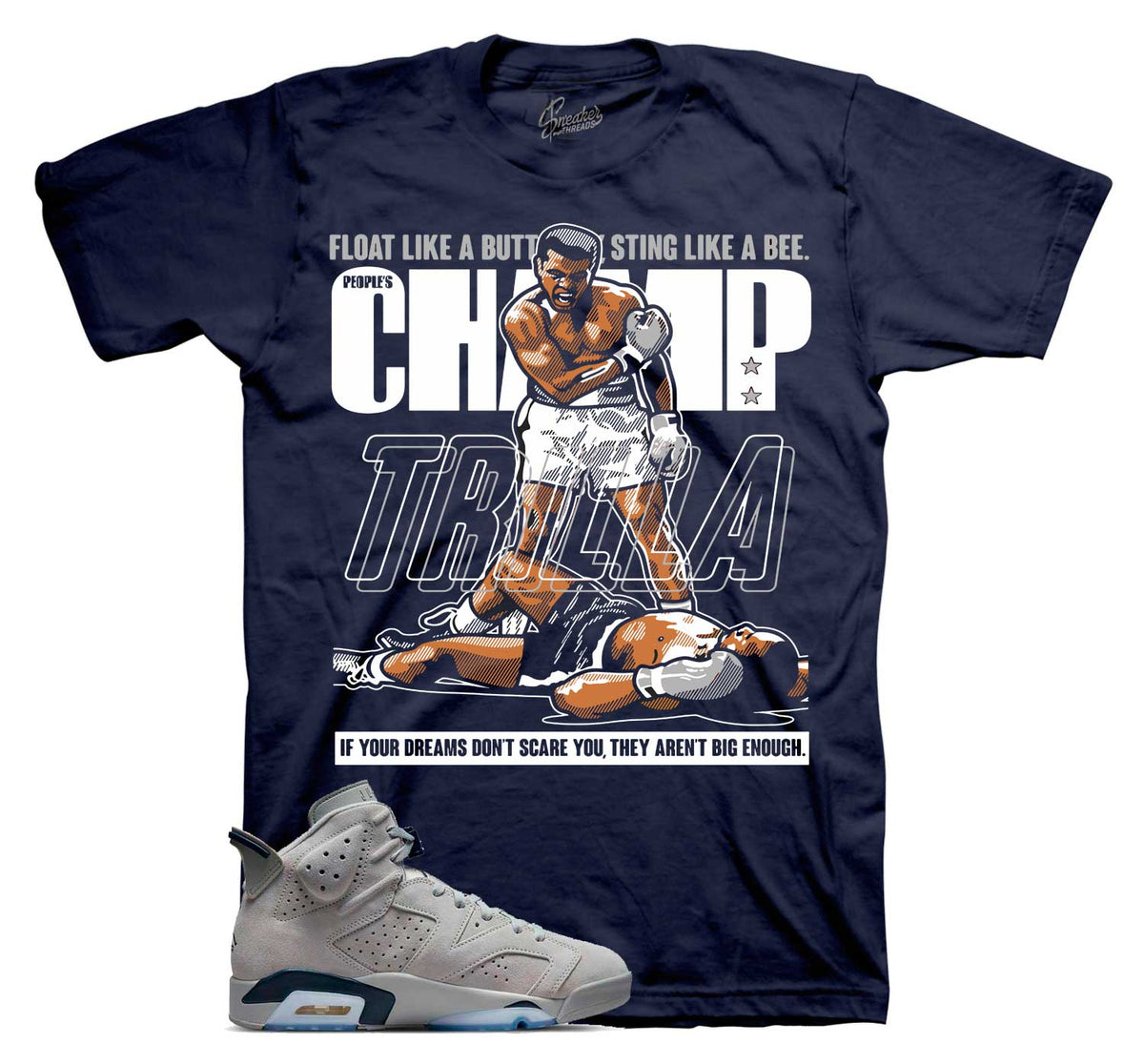 Retro 6 Georgetown Trilla Shirt