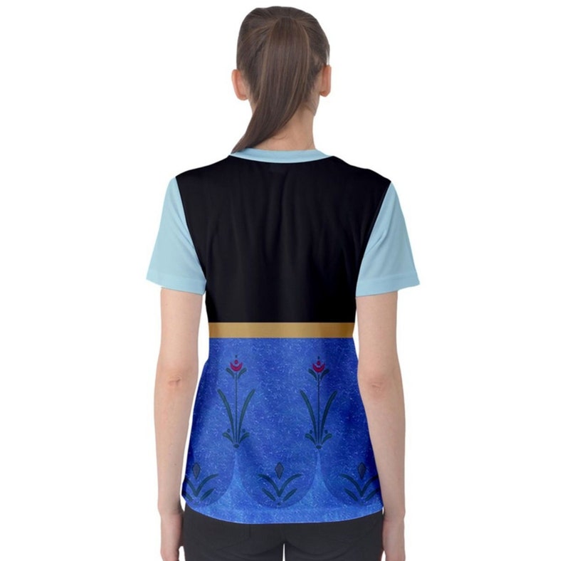 Women's Anna     Inspired ATHLETIC Short Sleeve Shirt