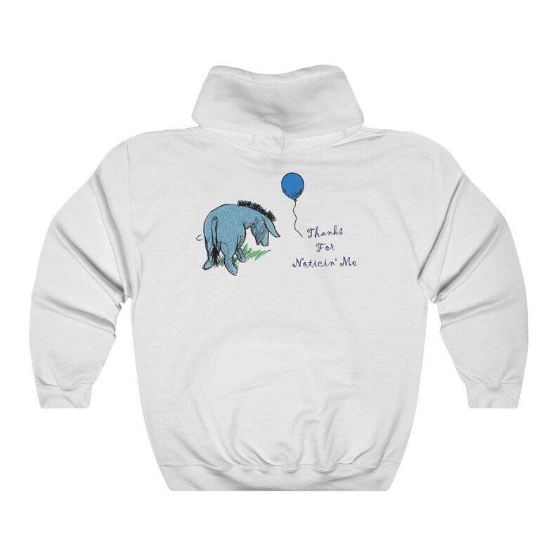 Custom Eeyore Hoodie: Classic Winnie the Pooh Pullover (S-5XL)