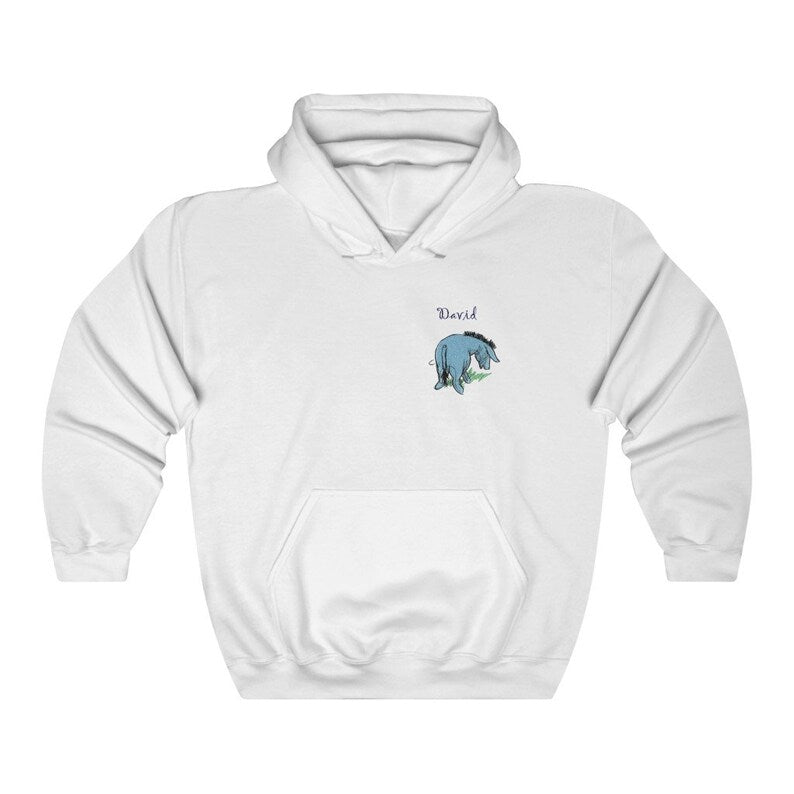 Custom Eeyore Hoodie: Classic Winnie the Pooh Pullover (S-5XL)