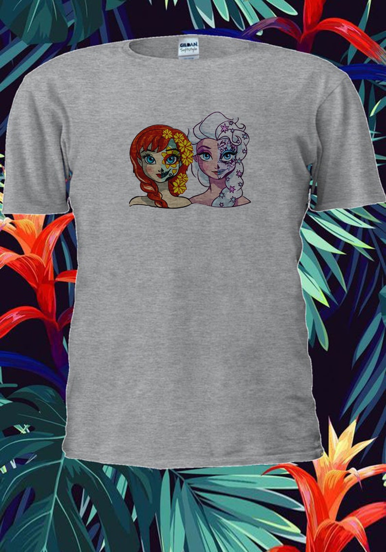 Disney Princess Elsa & Anna Frozen Sugar Skull Best Gift product image 3