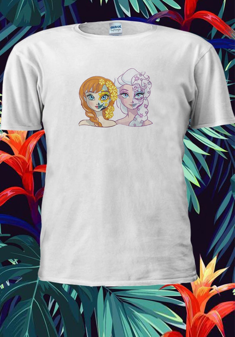 Disney Princess Elsa & Anna Frozen Sugar Skull Best Gift product image 2