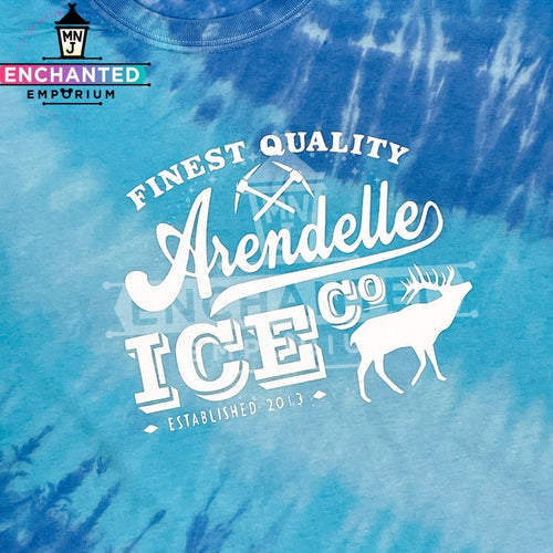 Arendelle Ice Company Kristoff and Sven Frozen 2 Elsa Anna Disney Inspired Tie Dye Disneyland Disney World Parks Shirt