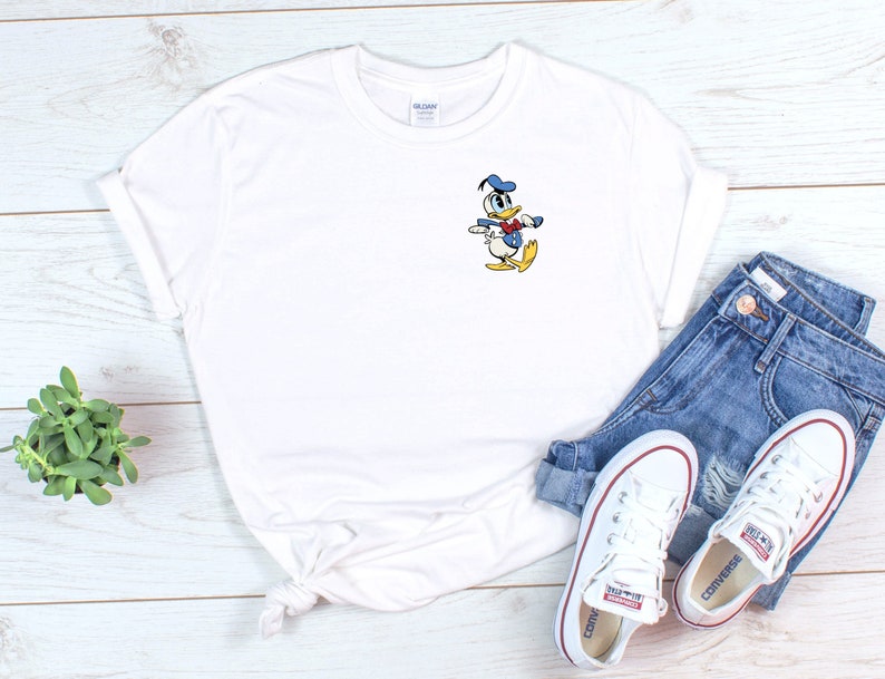 Donald Duck Shirt: Disneyland DisneyWorld Trip Tee