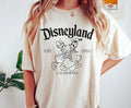 Retro Disneyland Comfort Colors Shirt: Donald and Daisy EST 1955