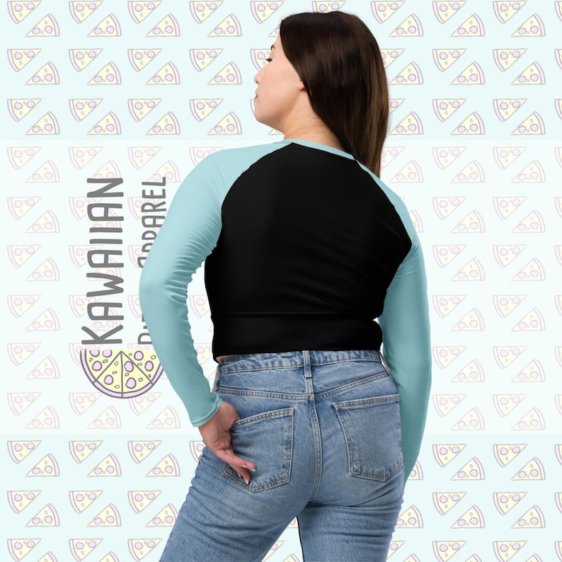 Women's Anna Inspired Recycled long-sleeve crop top