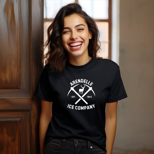 Arendelle Ice Company Tee - Frozen Inspired T-Shirt - Family Magical Vacation Clothing - Unisex Matching Vacation Shirts - Enchanted Tshirt