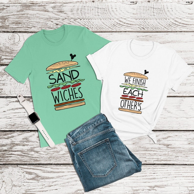 Frozen Shirt, Sandwiches Shirt, Anna Frozen Shirt, Disney Couple Shirt, Disney Family Shirts, Epcot Food and Wine Shirt, Anna and Hans Shirt