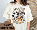 Retro Mickey and Friends Shirt, Disney World Vacation Tee