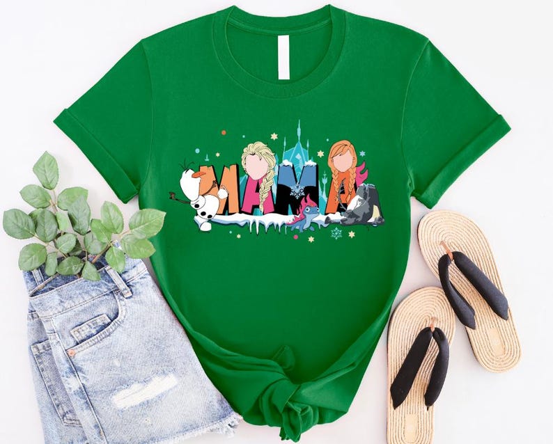 Disney Frozen Mama Shirt, Disney Frozen Elsa Shirt, Disney Frozen Anna Shirt, Disney Frozen Olaf Shirt, Disney Princess Shirt
