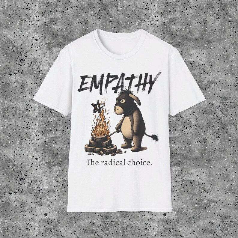Eeyore Empathy T-Shirt: Sarcastic Donkey Design