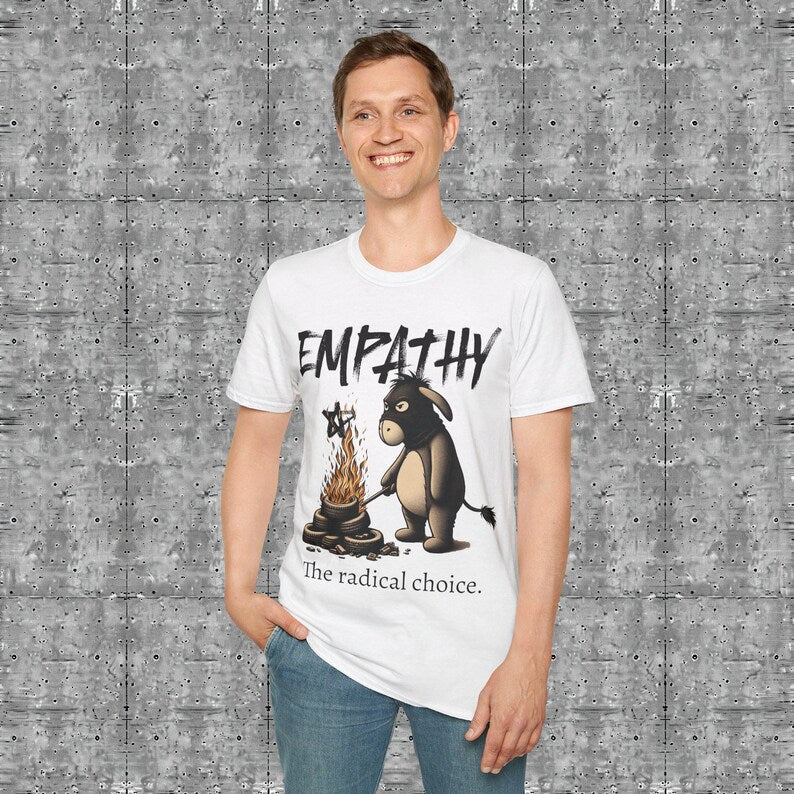 Eeyore Empathy T-Shirt: Sarcastic Donkey Design