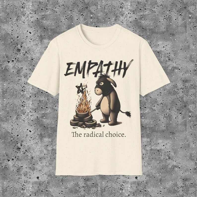 Eeyore Empathy T-Shirt: Sarcastic Donkey Design