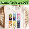 Disney Frozen Friends DTF, Olaf Transfer, Elsa And Anna product image 1