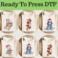 Disney Winnie The Pooh Christmas DTF, Characters product image 1