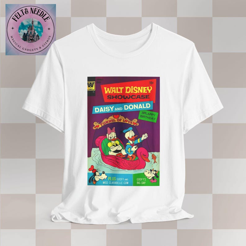 Vintage Donald Duck and Daisy Valentine Tunnel of Love product image 2