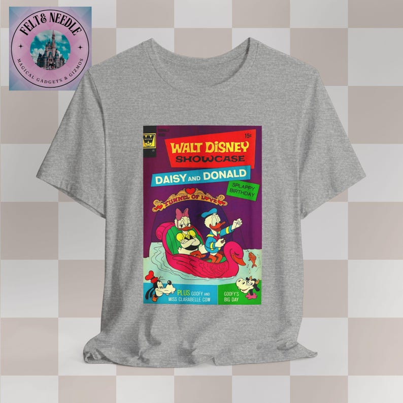 Vintage Donald Duck and Daisy Valentine Tunnel of Love product image 6