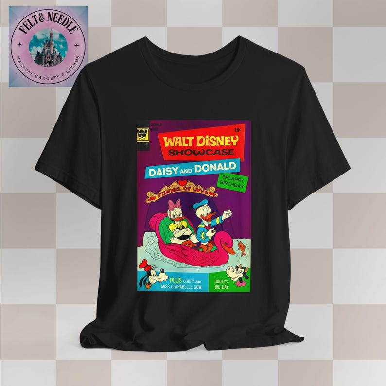 Vintage Donald Duck and Daisy Valentine Tunnel of Love product image 3
