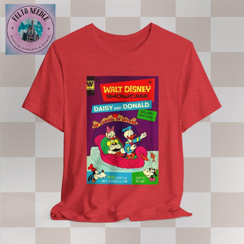Vintage Donald Duck and Daisy Valentine Tunnel of Love product image 8