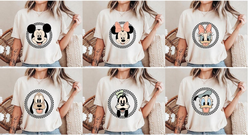 Mickey & Co Shirt, Disney 2025 Family Trip Tee, Minnie Mouse Sweatshirt, Daisy Duck Shirt, Donald Duck Shirt, Goofy Dog Tee, Pluto Dog Shirt