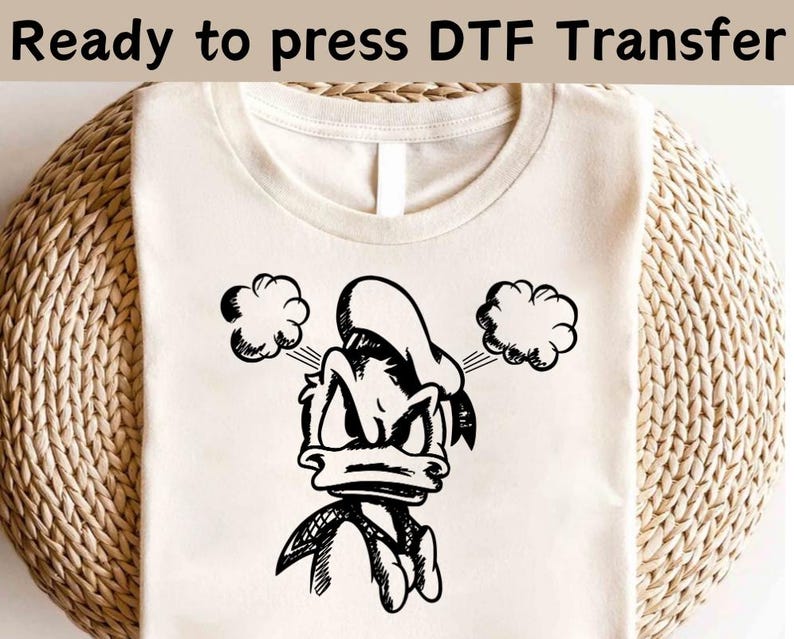 Disney Donald Duck Portrait Retro DTF, Mickey Trip Minnie product image 1