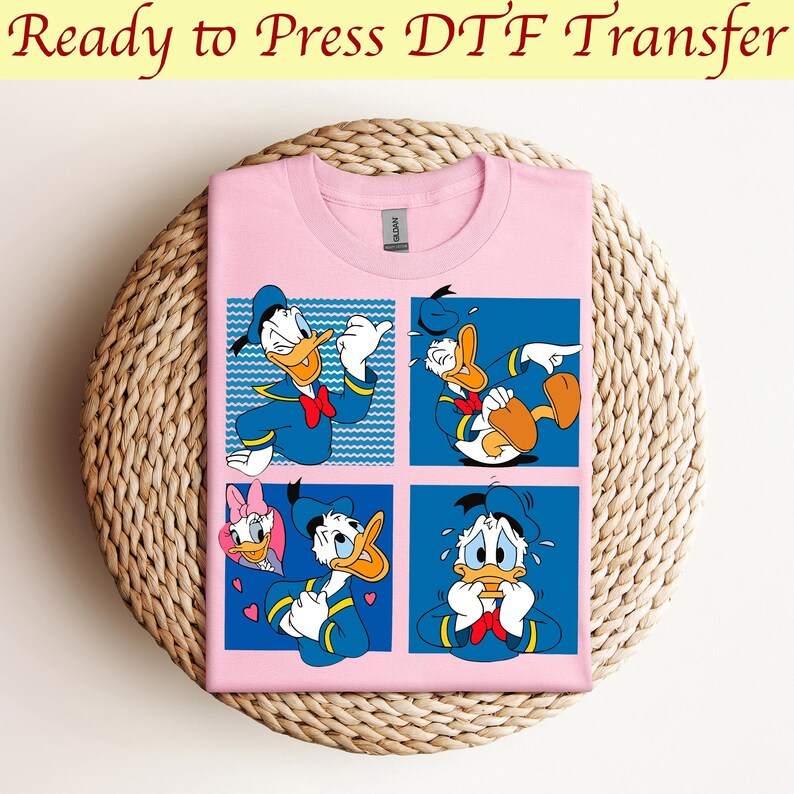 Moods of Donald Dtf, Donald Duck Dtf, Disney Donald Dtf, Donald's Moods Hoodie, Funny Donald Duck Dtf, Mickey and Friends Dtf