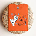 Disney Frozen Olaf T-shirt, Best Day Ever! Sweatshirt, Arendelle Kingdom Tee, Disney Olaf Shirt , Disney Frozen Tee, Magic Kingdom Shirt