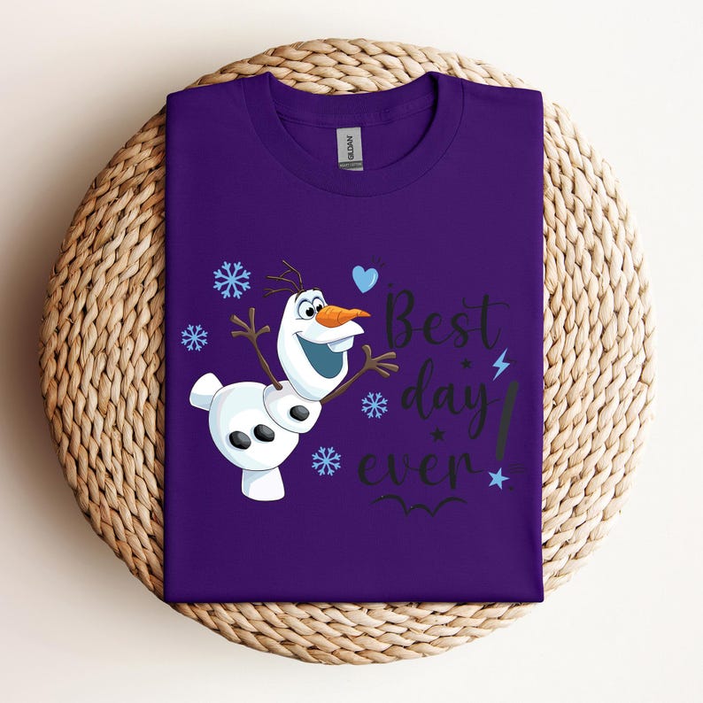 Disney Frozen Olaf T-shirt, Best Day Ever! Sweatshirt, Arendelle Kingdom Tee, Disney Olaf Shirt , Disney Frozen Tee, Magic Kingdom Shirt