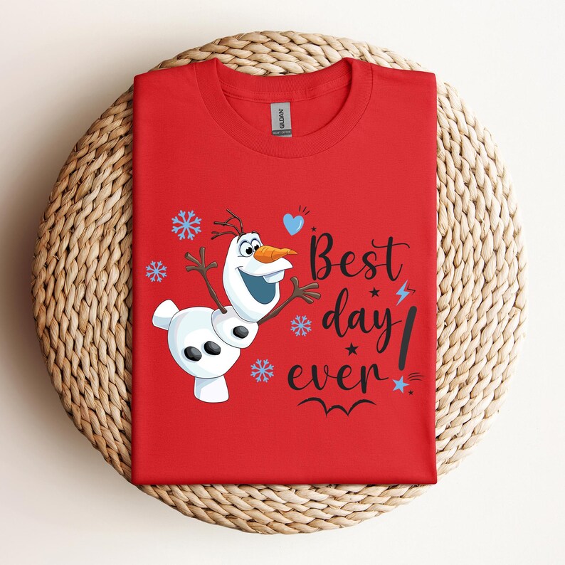 Disney Frozen Olaf T-shirt, Best Day Ever! Sweatshirt, Arendelle Kingdom Tee, Disney Olaf Shirt , Disney Frozen Tee, Magic Kingdom Shirt