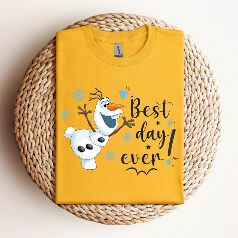 Disney Frozen Olaf T-shirt, Best Day Ever! Sweatshirt, Arendelle Kingdom Tee, Disney Olaf Shirt , Disney Frozen Tee, Magic Kingdom Shirt