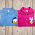 Donald or Daisy Embroidered Polo