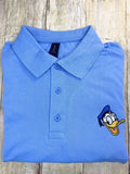 Happy Donald Duck Embroidered Polo
