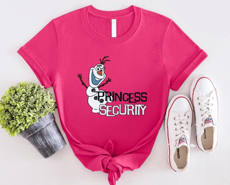 Princess Security Olaf Shirt, Disney Frozen Shirt, Frozen Friends Shirt, Disney Frozen Olaf Shirt,Disney Princess Shirt, Frozen Elsa Shirt