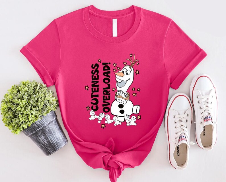 Cuteness Overload Olaf Shirt, Disney Frozen Shirt, Frozen Friends Shirt, Disney Frozen Olaf Shirt,Disney Princess Shirt, Frozen Elsa Shirt