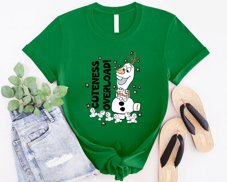 Cuteness Overload Olaf Shirt, Disney Frozen Shirt, Frozen Friends Shirt, Disney Frozen Olaf Shirt,Disney Princess Shirt, Frozen Elsa Shirt